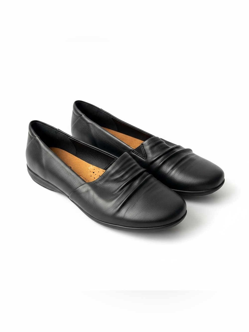 Baretraps Piper Shoes Women's Black Memory Foam Slip On Size 6